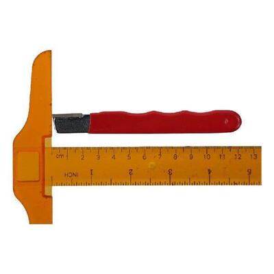 Pocket Blades Garden Tool Sharpener Red Carbide Sharpening