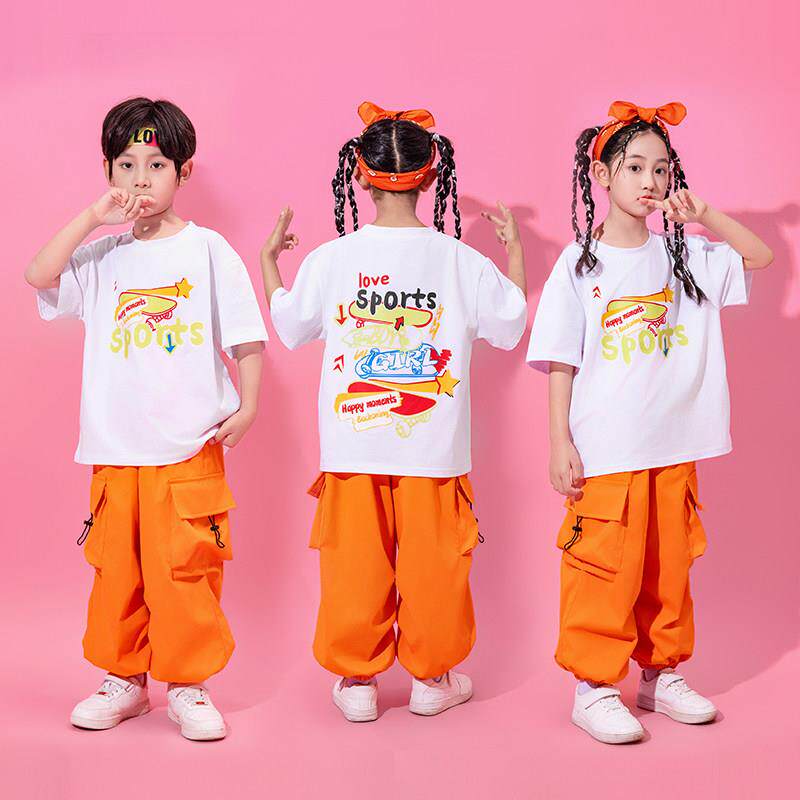 儿童演出运动舞蹈服幼儿园六一合唱服毕业班服小学生啦啦队表演服