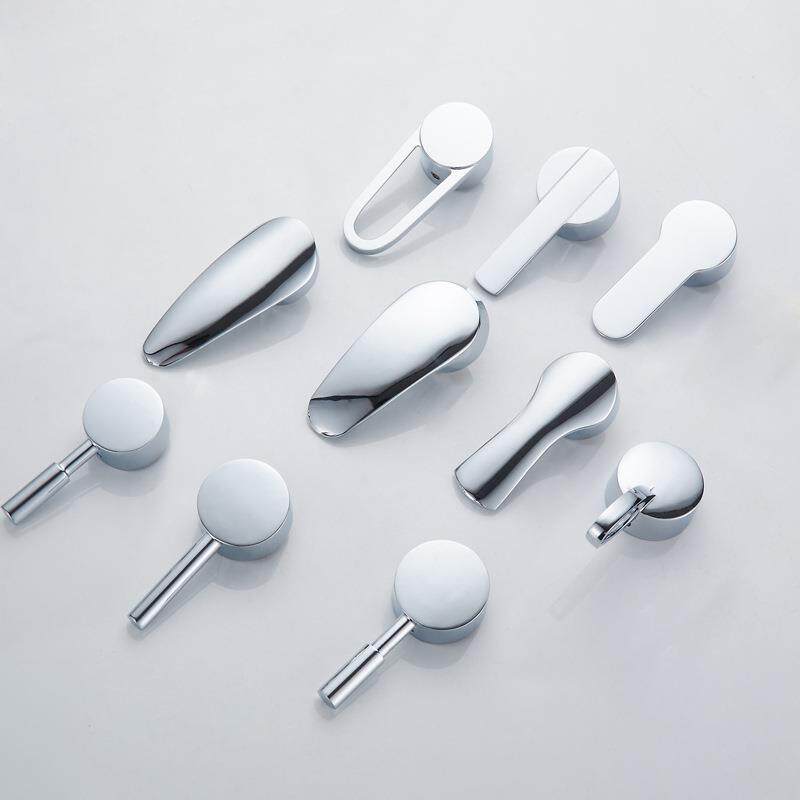 304不锈钢厨房面盆飞雨瀑布水龙头把手柄开关配件淋浴冷热混水阀