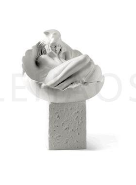 巨蟹座！北欧纯白色创意陶瓷12星座陶瓷星座雕塑人物装饰摆件礼物