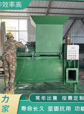 稻壳油葵饼畜牧养殖方捆压块机牛羊养殖草料三缸青储打包机