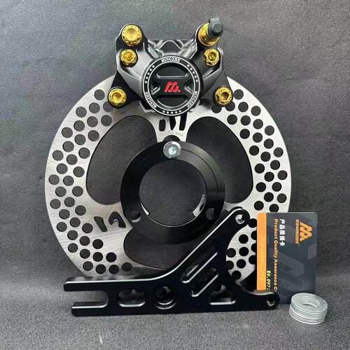 正品明浙小牛NLTNLCitiF400TMT/NTplay直上小螃蟹卡钳碟刹套装