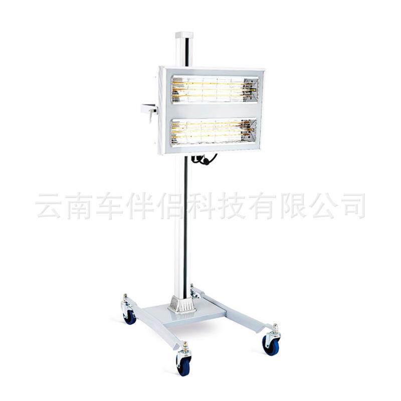 戴卡CH-2红外短波烤灯360度转动LED 显示 数字时钟采用铝合金材料