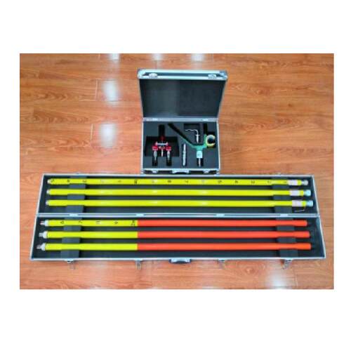 并沟单线夹组合套装工具HL-QD-BGXJ-TZ01含6根1.5m绝缘杆操作方便