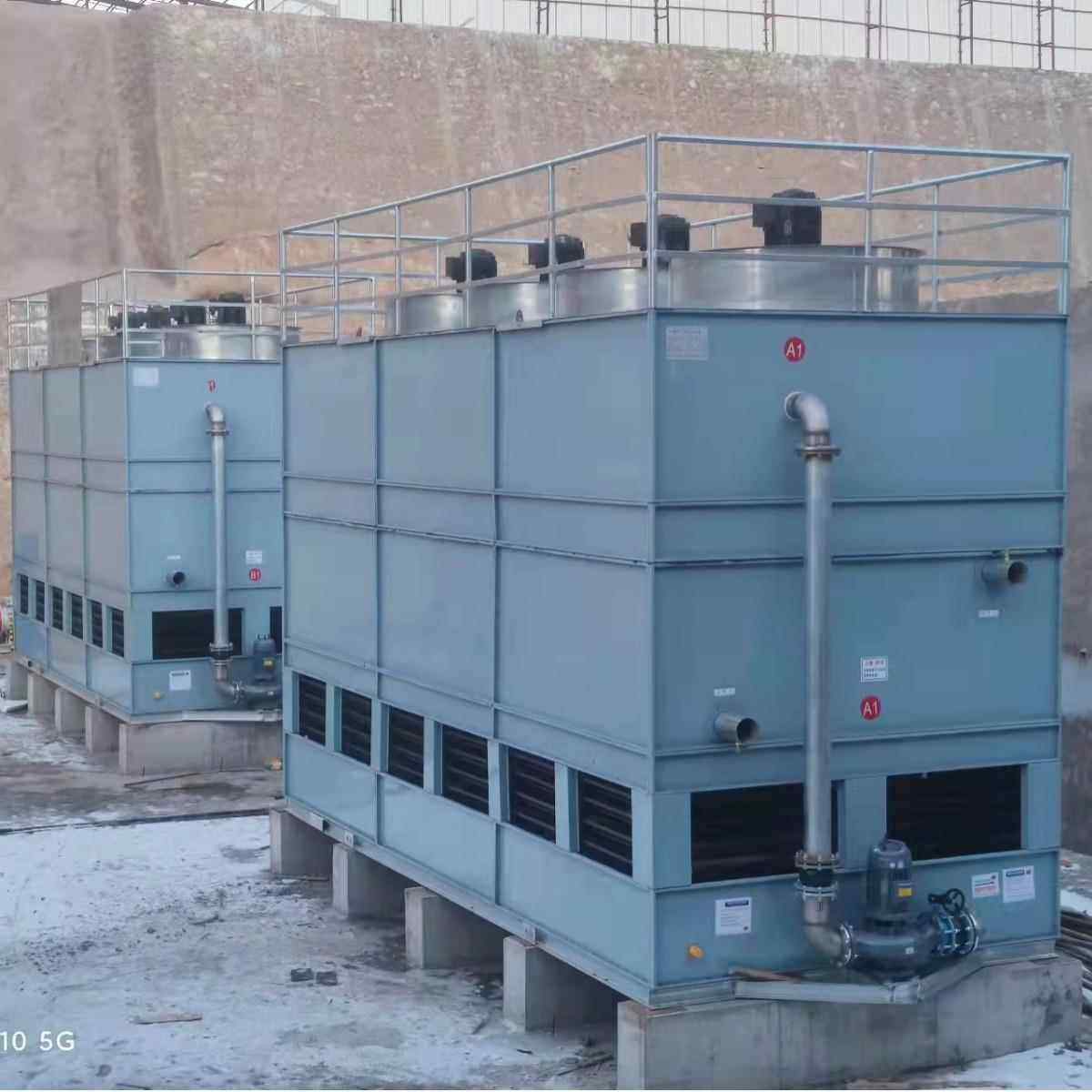 闭式冷却塔工业方形不锈钢冷却水塔中频炉注塑机高效封闭降温