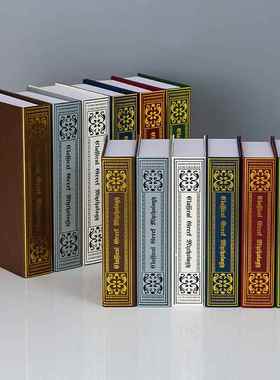 正品欧式复道古仿真假装书饰品摆件美式酒柜具装饰摆设书创意模型