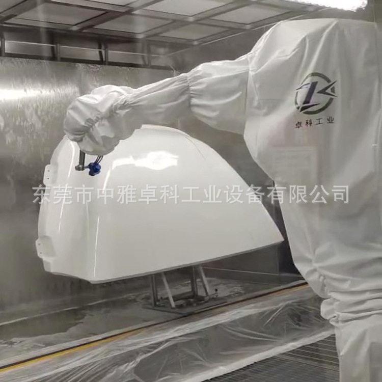 泰设国汽车零部件自生动喷涂备MAGA-102喷漆产线规划设计安装