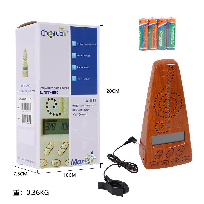 小天使节拍器WMT22拍0电子子节钢琴节拍器架DLR器鼓节拍器人声节