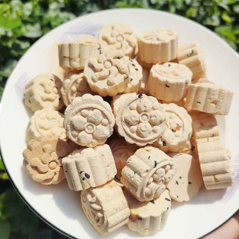 【宁波芝麻印糕】传统糕点小印糕香糕硬糕米糕零食休闲小吃怀旧
