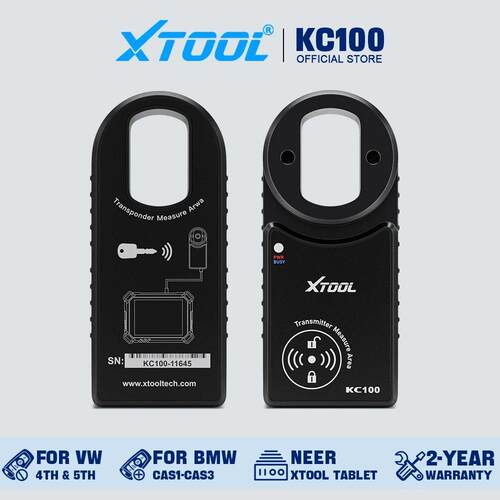 适用帕迩瑞XTOOL KC100 Key Programming Tool For MBQ Key Match