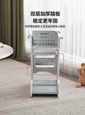 宝宝餐椅餐婴子儿家MEB用儿童长吃饭高脚桌椅多功能学习成椅座椅