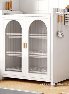 厨碗柜沥水碗架置物防架台面DCW房家碗用简易筷柜尘碗碟小收纳柜