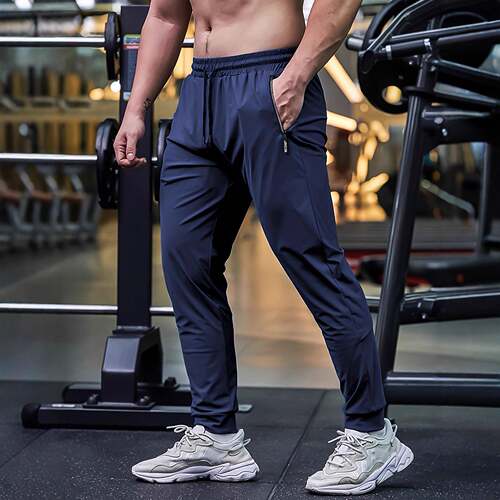 3-Pack - Men's Ice Silk Jogger Casual Pants Comfortable