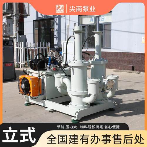 立式柱塞泵节能压滤机入料泵高扬程洗煤洗砂进料泵大流量泥浆泵