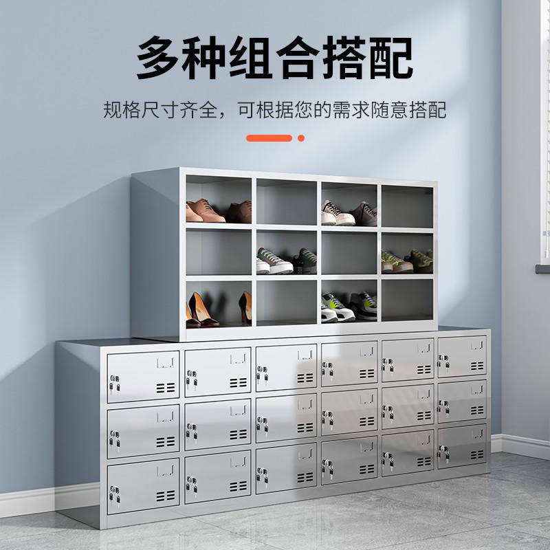 304不锈钢鞋柜无尘净化车间换鞋柜员工单双面换鞋凳工厂多层鞋柜