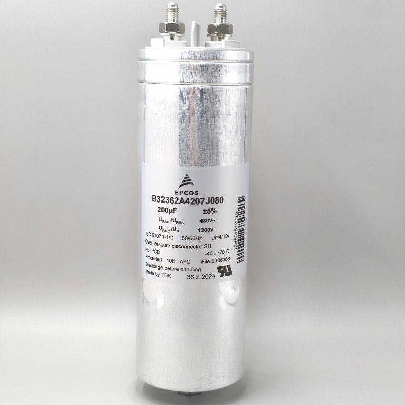 EPCOS爱普科斯 电子薄膜电容 B32362A4207J080 480V 200uF