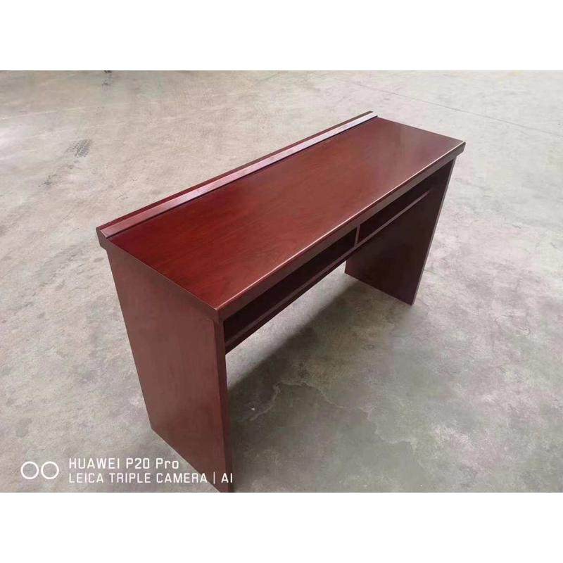 会议室油漆会议桌条桌.桌椅1双人桌木皮2桌条形米组合实长桌培训