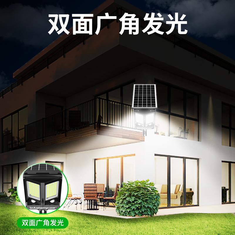 太阳能感应灯一体化新农村户外庭院LED照明壁灯天黑自动亮