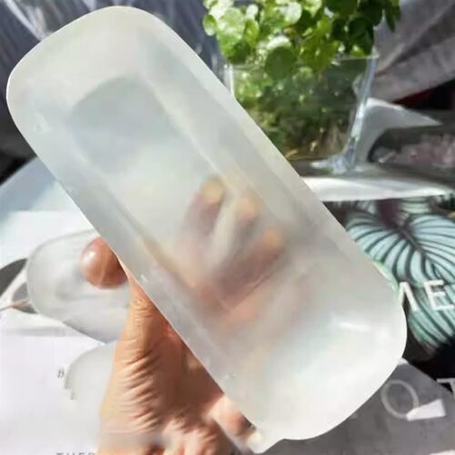 2026天然摩洛哥透体石膏浴缸白色透石膏天然摆件装饰观赏石矿石标