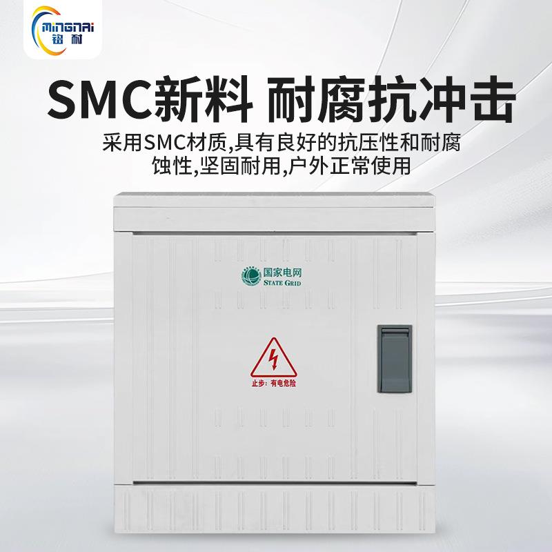 SMC玻璃钢低压控制成套配电箱落地式电缆分支箱双电源开关挂墙箱