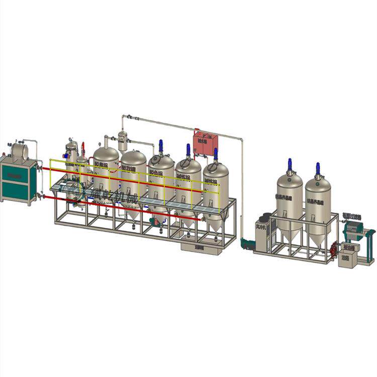 黑水虻烘干榨油精炼机组 小型虫油提取加工设备 提取蛋白油脂机器
