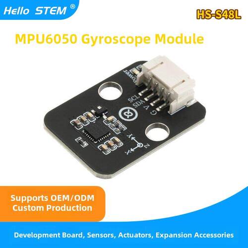 兼容Arduino Microbit Lego Jack Mpu6050陀螺仪传感器模块