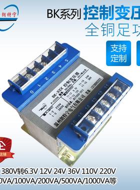 BK50VA100VA500VA1000VA/W220V380V转6V12V24V36V110V控制变压器