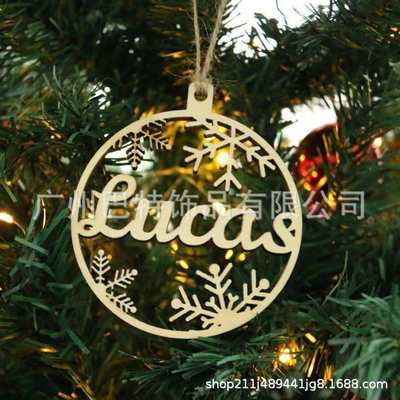 Custom Name Christmas Ornaments Animal Pet Paws Dog Paw/Cat/