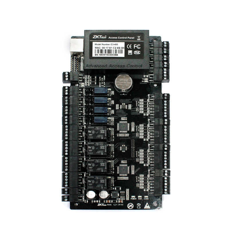 ZKTCEO门禁控制器C3-100单门C3-200双门C3-400四门设备器考勤密码