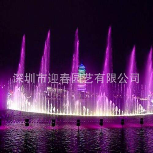 泳池喷泉水景户外庭院水幕跑泉广场跳泉工程流水音乐旱地喷泉厂家