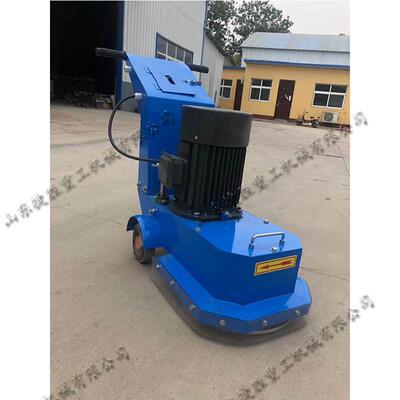400电动凿毛机混凝土地面二次加固旧坪拉毛机部位铣刨去除机