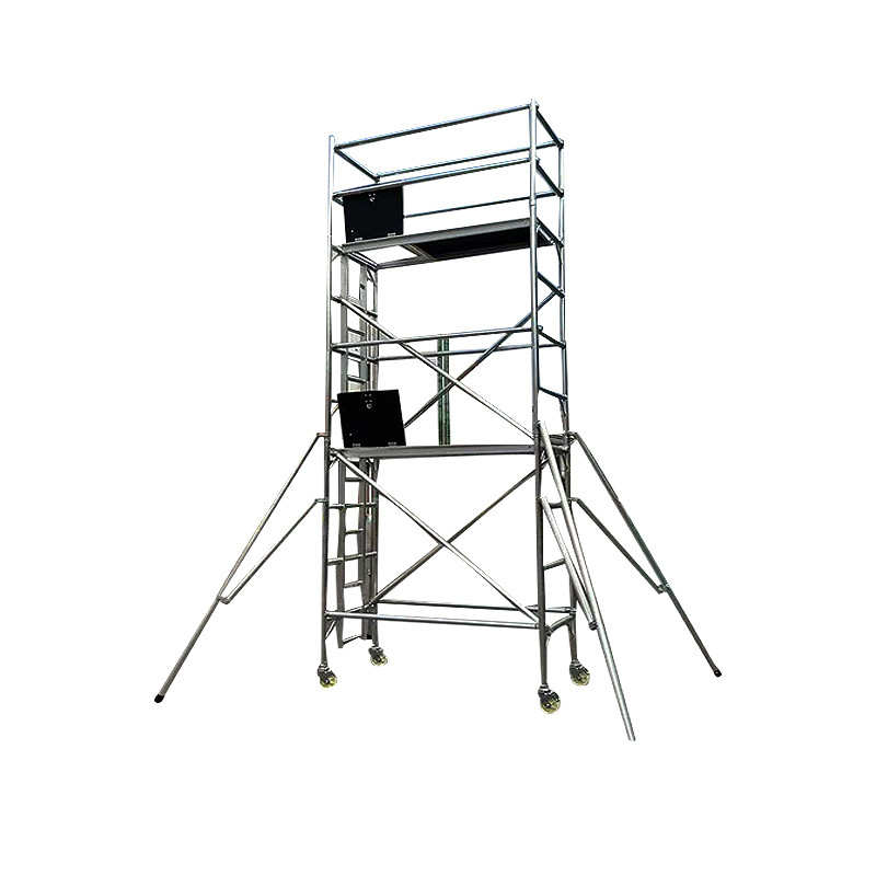 直供移动脚手架建筑工地梯形架工地施工装修镀锌移动脚手架