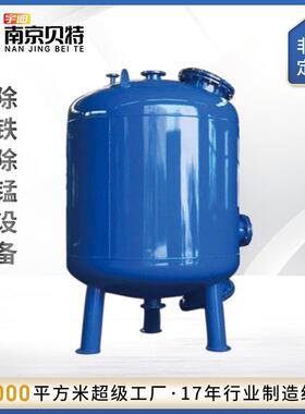 地下井水除铁锰过滤器 大型机械过滤器厂家直供除铁除锰设备