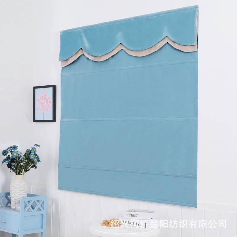 棉麻亚270麻绒款遮光窗帘成品帘罗马百叶帘布料新高丝档客厅卧室