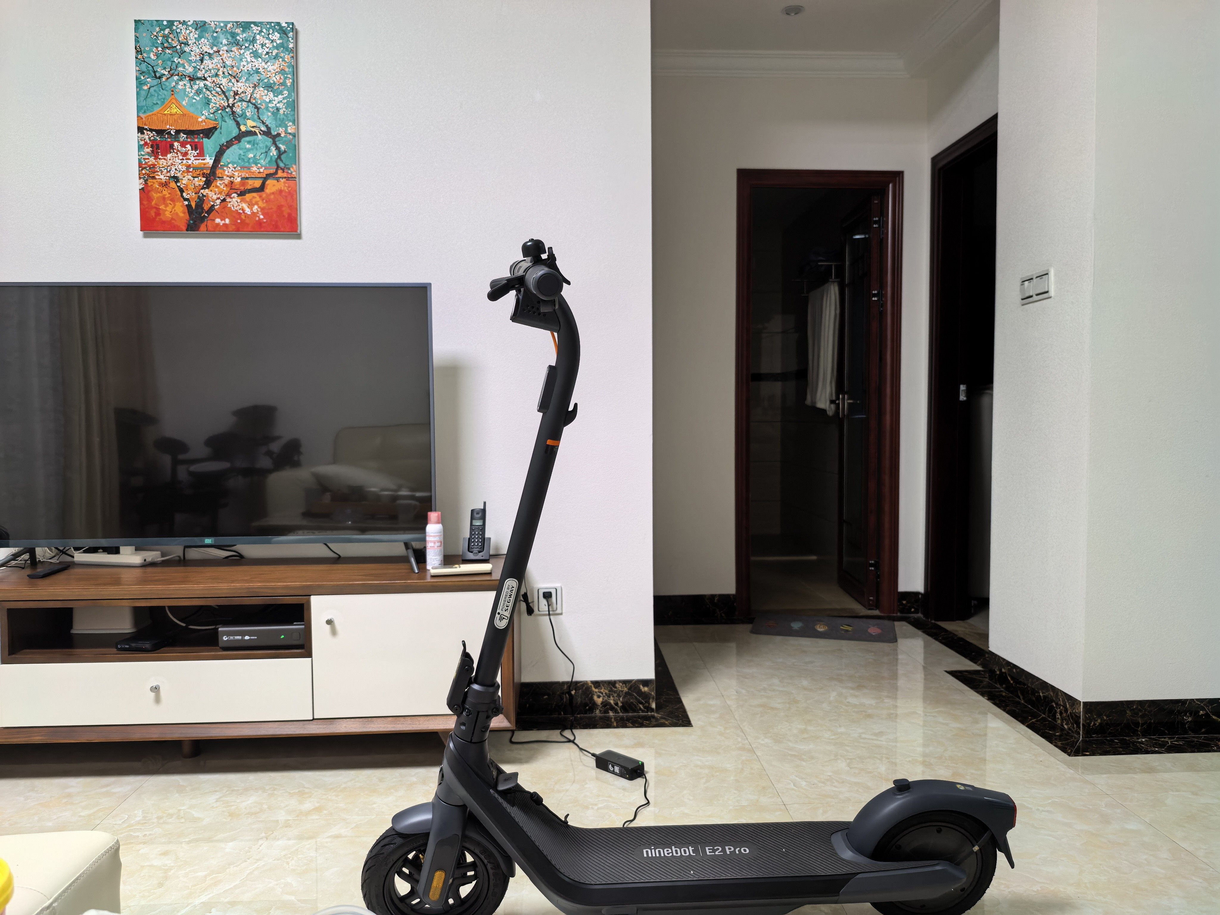 Электросамокат Ninebot KickScooter серия E2: большой экран 2.8", шины 8.1", складной городской самокат для взрослых photo review
