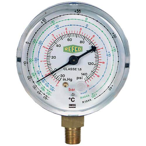 REFCO/威科压力表M2-250/500/255/555-M/DS-R22-R134a/R407C