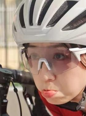 自行车太阳镜紫外线女生太阳眼镜