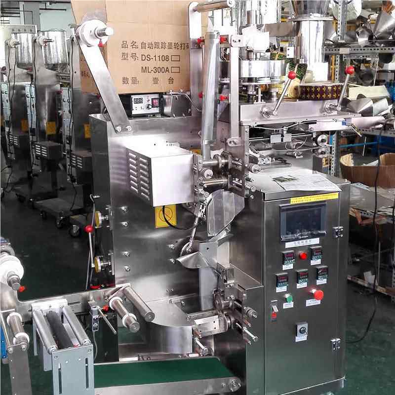 茶内外袋包装机足挂 浴泡脚粉加叶热包NZJ-SJB0标挂线咖啡糖果自