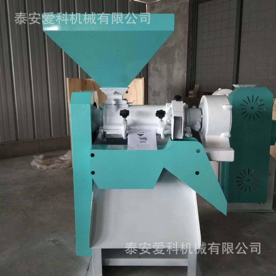 玉米大豆等多种农作物压扁机脱皮机家用商用都可去皮压扁一次成型