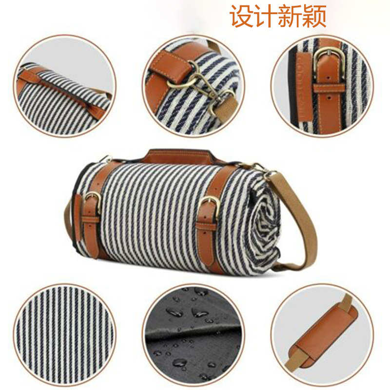 野餐垫防潮垫加厚户外防水露营垫便携春游垫子野炊野营地垫ins风