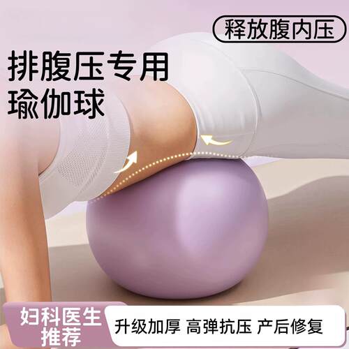 排腹压悬垂腹修复瑜伽球瘦肚子成人专用盆底肌八爪鱼普拉提小球