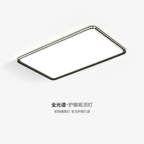 客厅主灯2026新款高亮护眼自建房大厅灯现代极简主卧室氛围吸顶灯