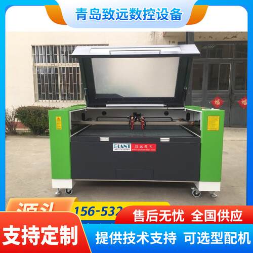 山东激光切割机雪弗板密度板激光雕刻机木质工艺品CO2激光切割机
