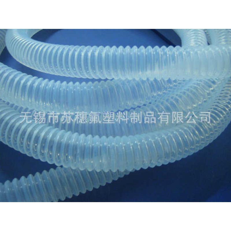 厂家批发柔性波纹管 透明FEP伸缩波纹管 塑料波纹管pe波纹管