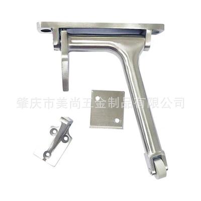 工字型顺位器304不锈钢精铸重型顺位器通道门静音关门缓存器
