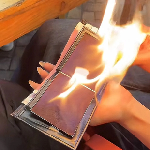 皮夹打火机魔术钱包烈火魔术道具直销魔术多用途钱包网红烈火钱包