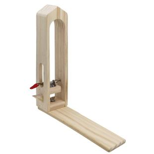 手缝木夹DIY皮革工具木架手缝固定夹diy缝线做钱包缝工具榉木木架