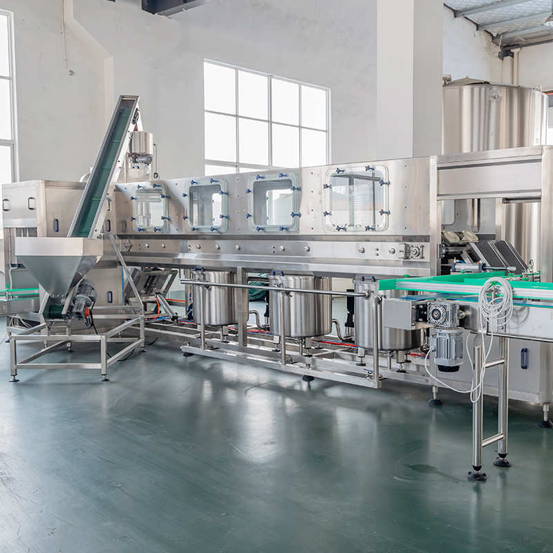 供应大桶水灌装机生产线 一次性桶装水纯净水厂全自动灌装设备