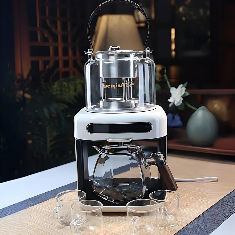 蒸汽喷淋式煮茶器黑茶全自动家用茶饮机新款多功能自动上水煮茶壶