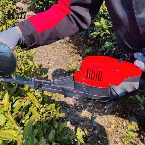 凯姿KZ750充电式重修机 电动修剪机 茶树修枝机剪茶机 单刃绿篱机